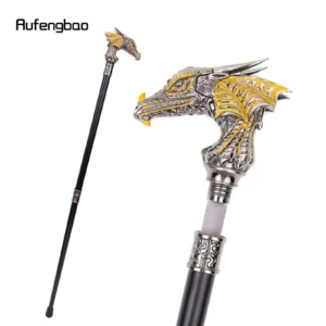 MedicareCoverages™ Regal Dragon Cane – Gold & Black